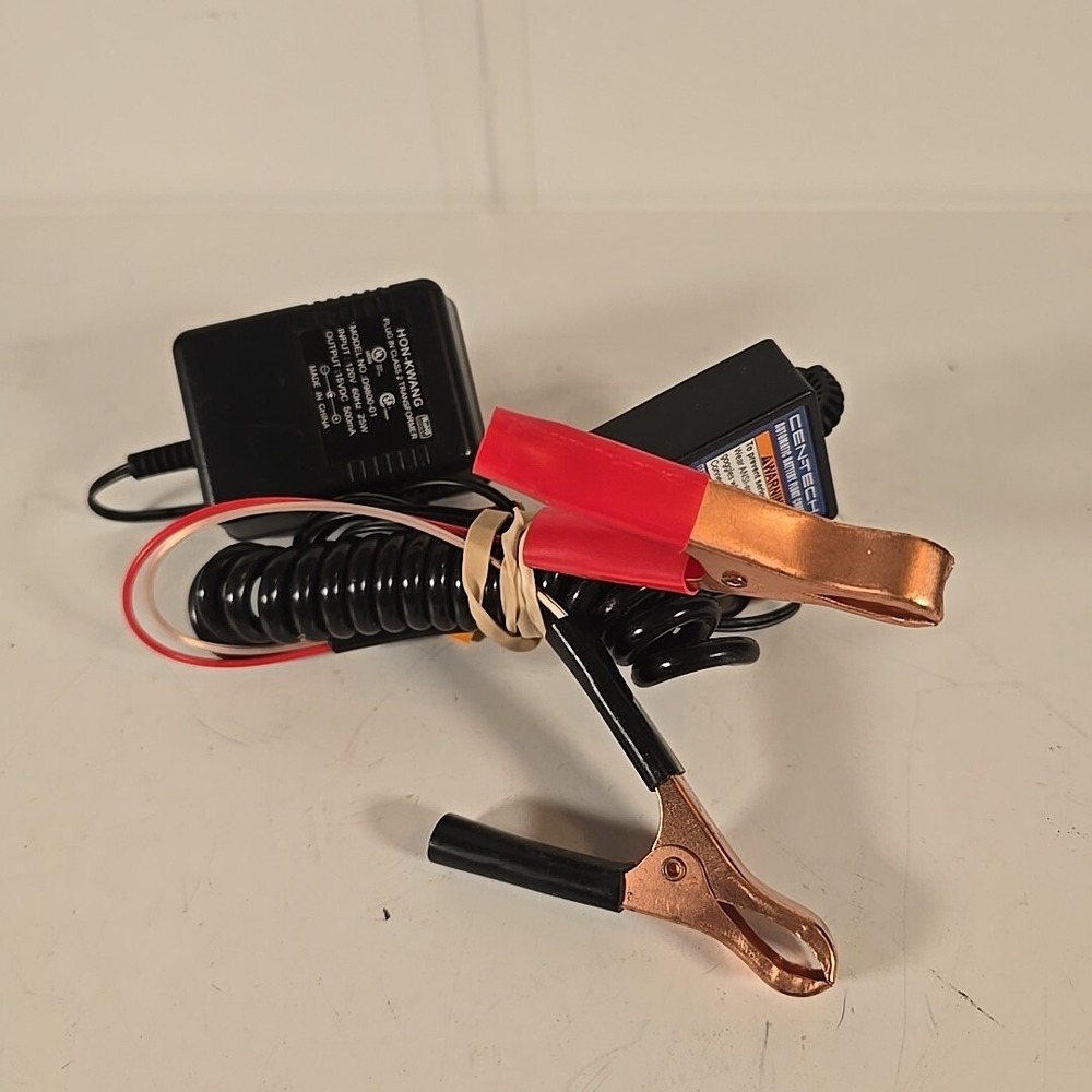 CEN-TECH 12V‎ Automatic Battery Float Charger #69955 Car Boat Mower Utility
